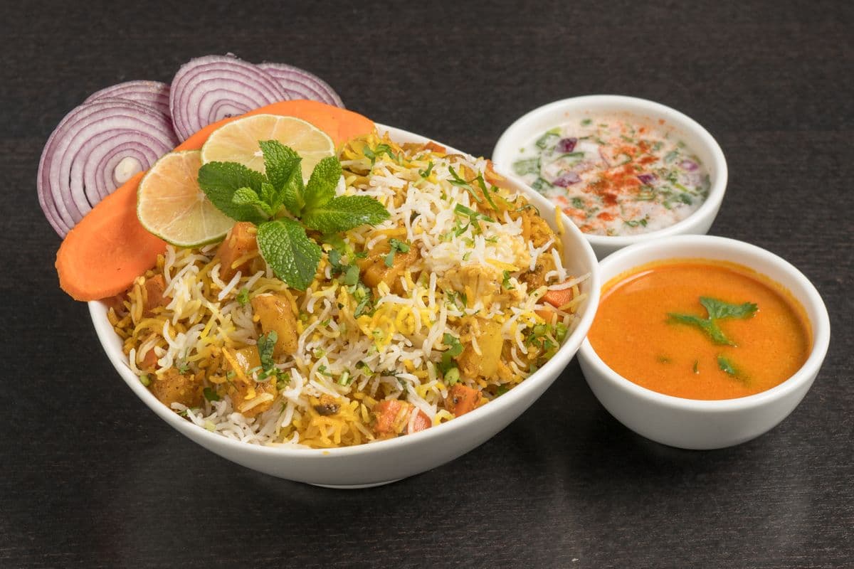 Vegetable Dum Biryani
