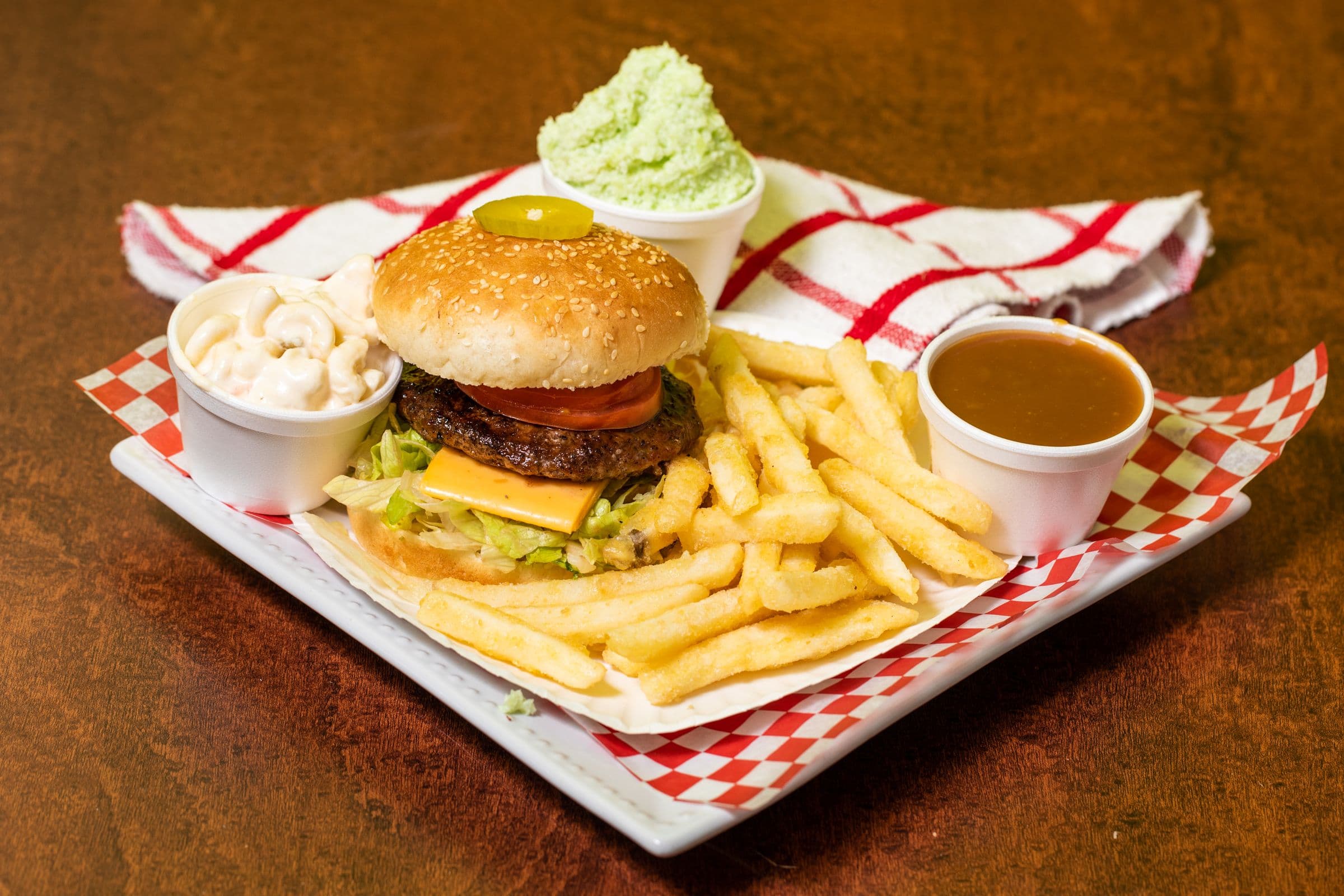 Texas Burger Combo