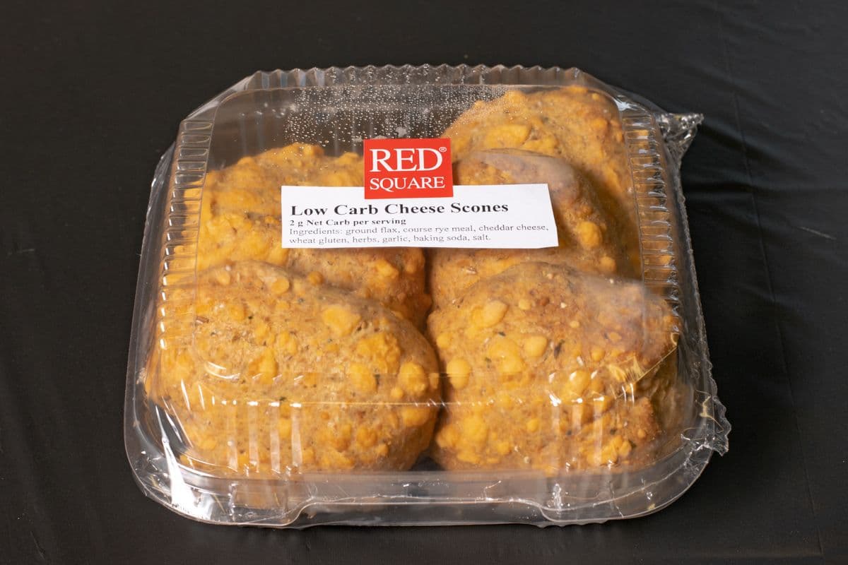 Low-Carb Cheddar Cheese Scones (6 pcs)