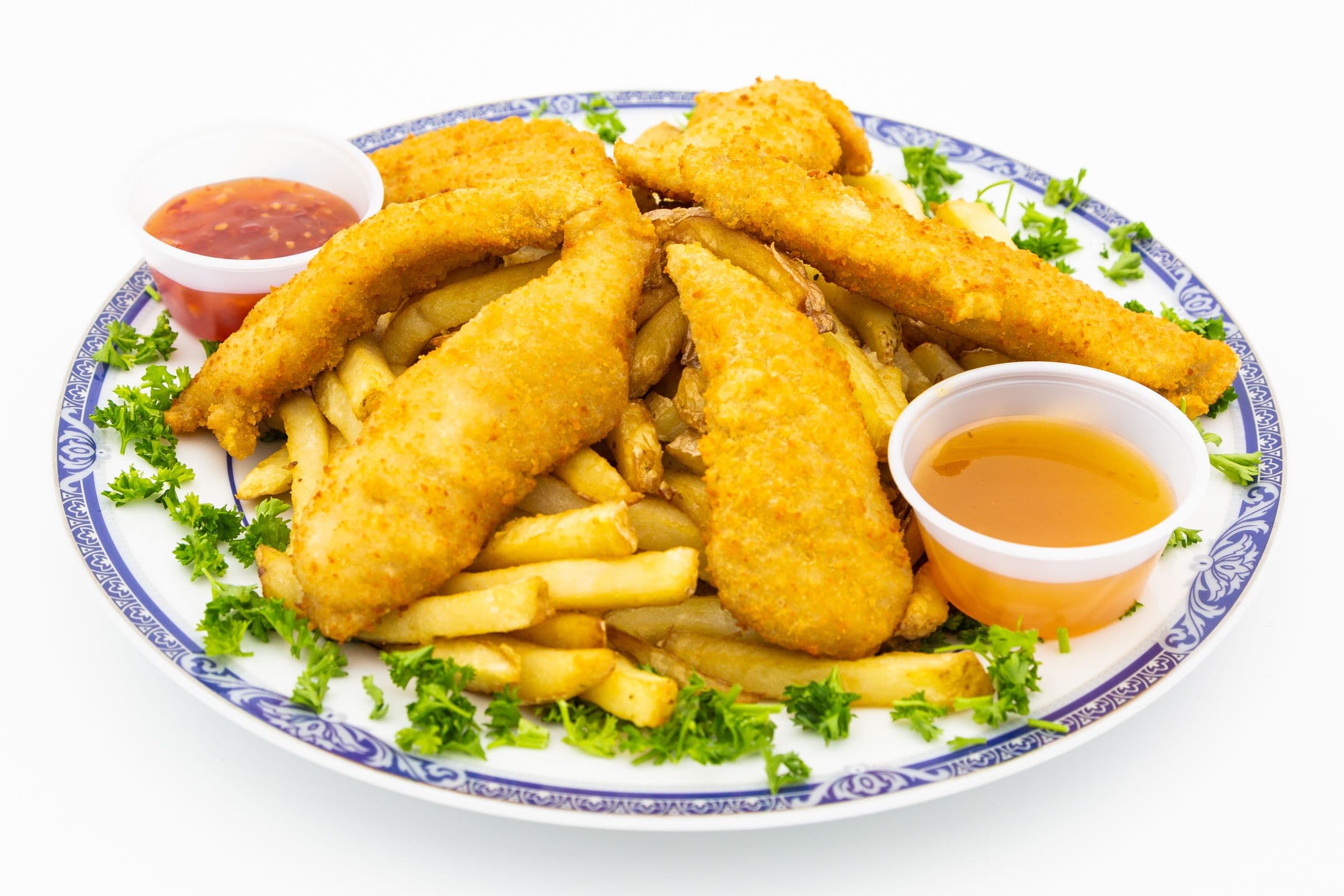 Chicken Strips with Fries