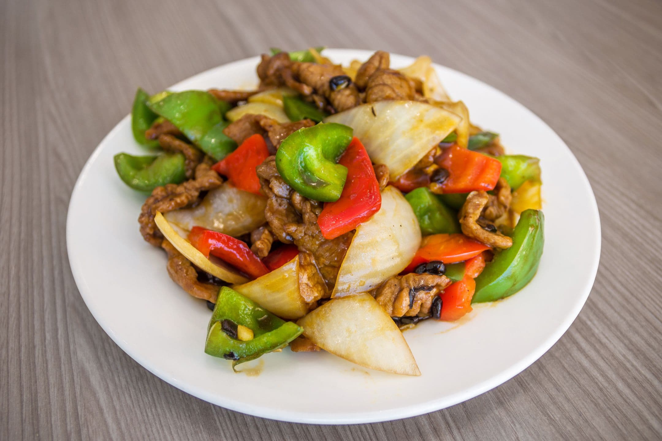 32. Beef in Black Bean Sauce 豉汁牛肉
