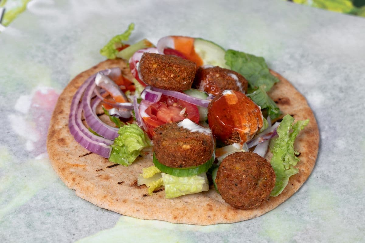 6. Falafel on Pita Combo