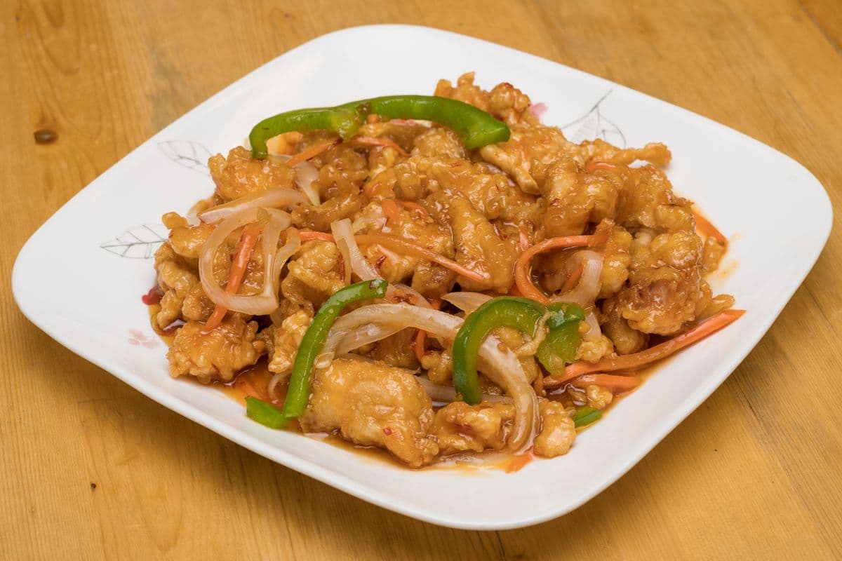 28. Spicy Honey Garlic Chicken