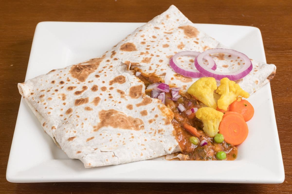 Mixed Vegetable Roti