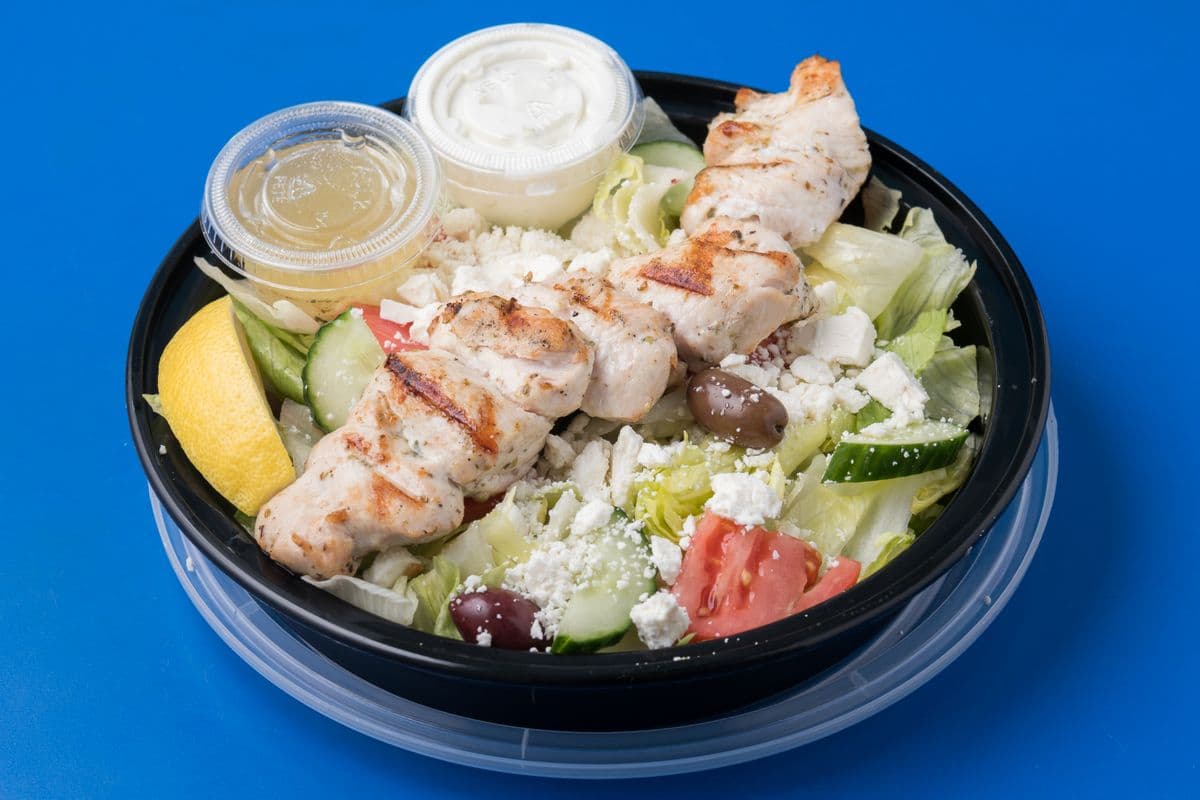 Chicken Greek Salad