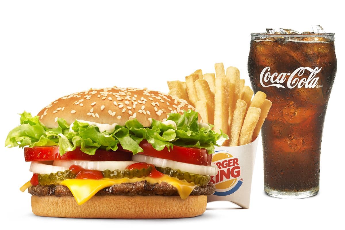 WHOPPER® with Cheese Meal (1140-1440 Cals)