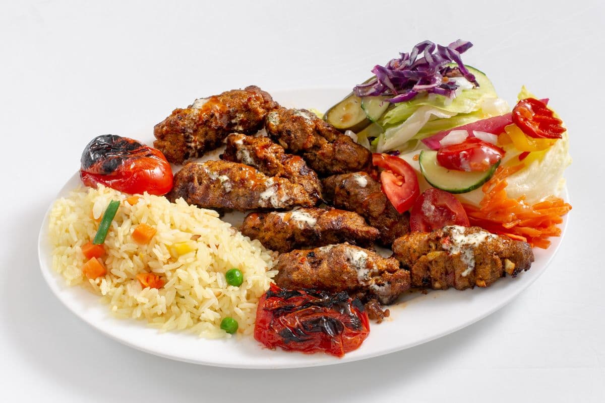10. Kofte Plate with Salad