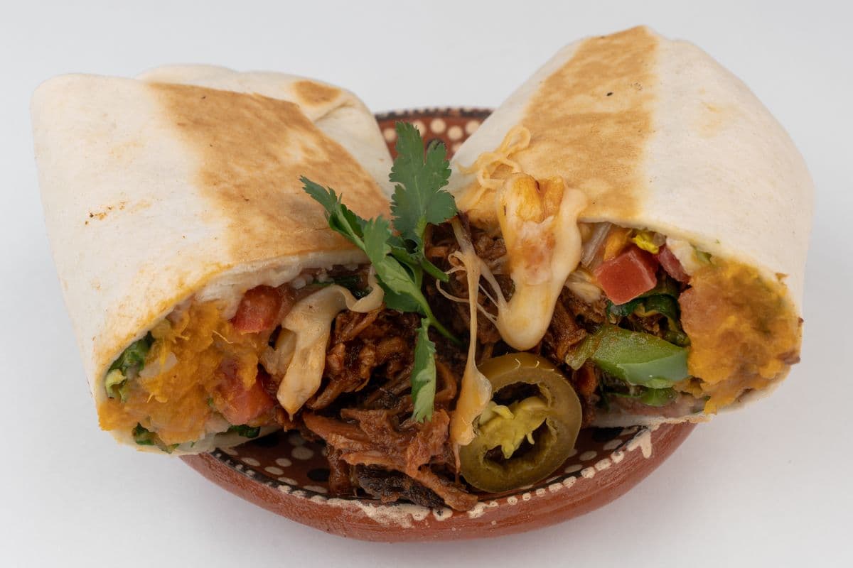 Peppercorn Steak Burrito