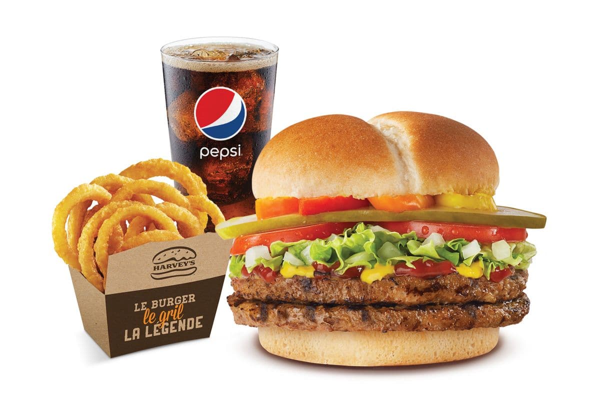 Trio Burger Original double / Double Original Burger Combo
