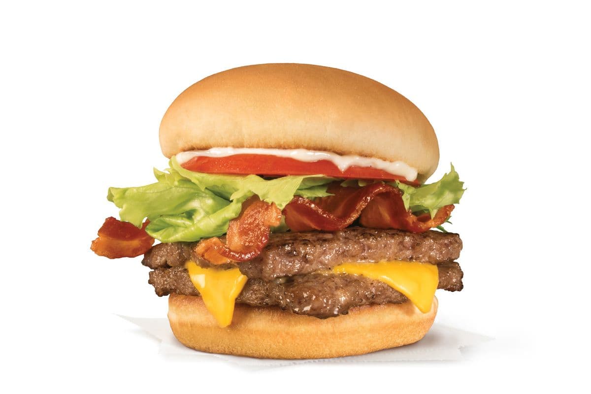Hamburger fromage bacon junior double / Double Jr. Bacon Cheeseburger (Cals: 530)