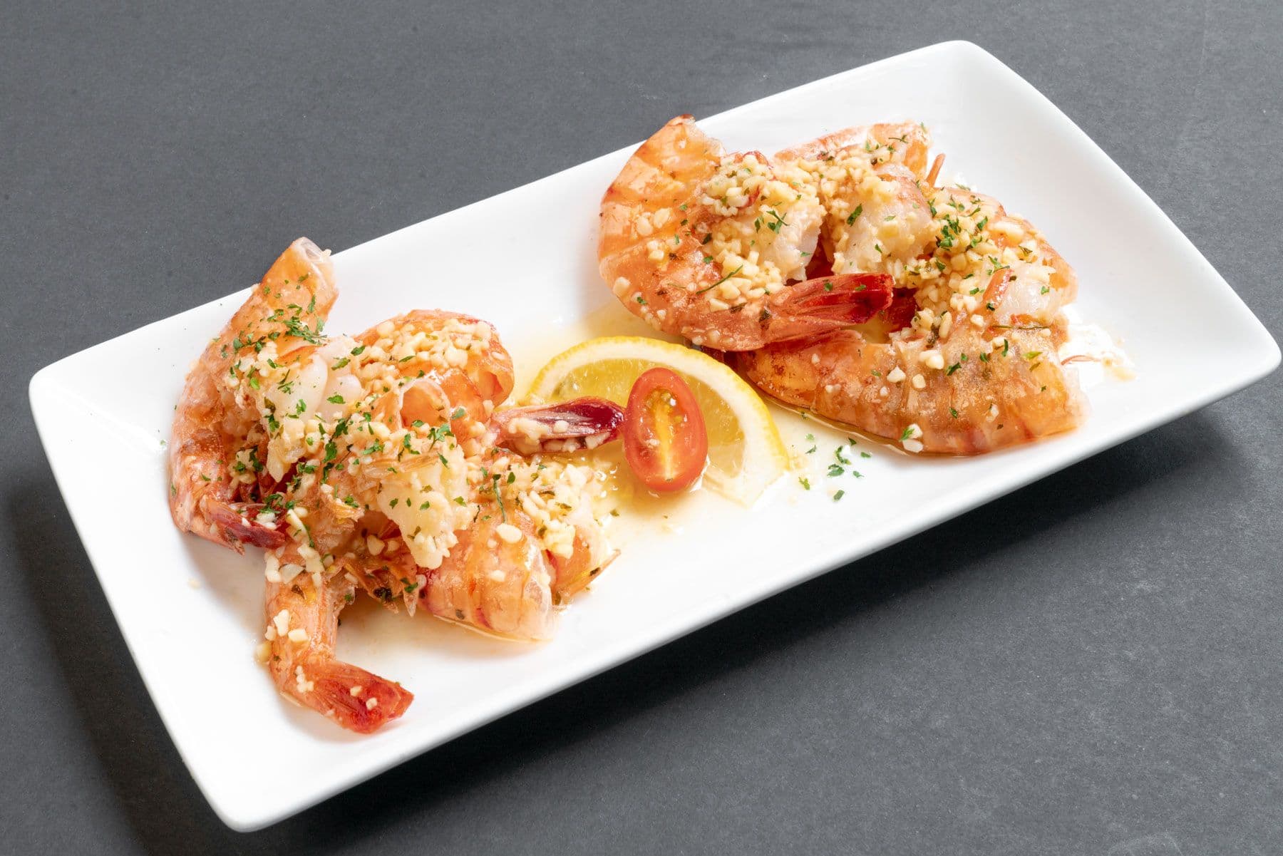 Pan-Fried Jumbo Shrimp