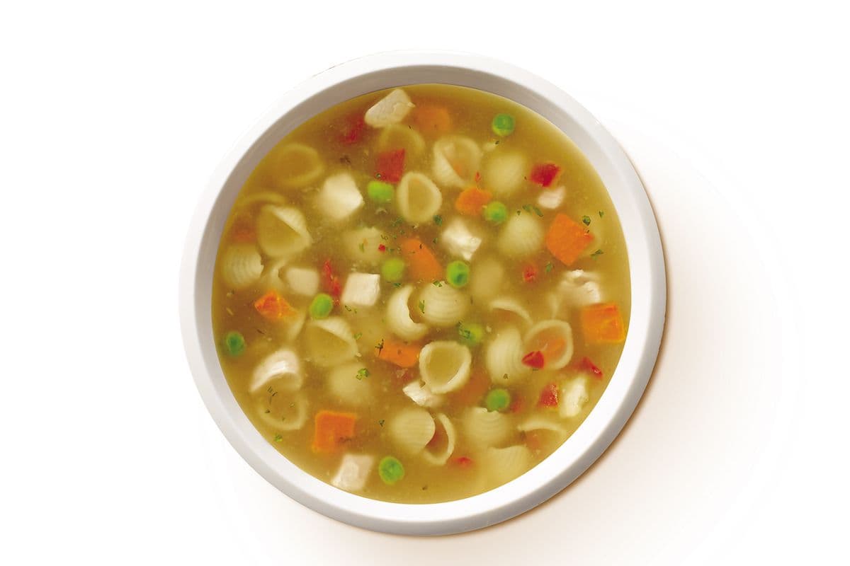 Soupe poulet et nouilles