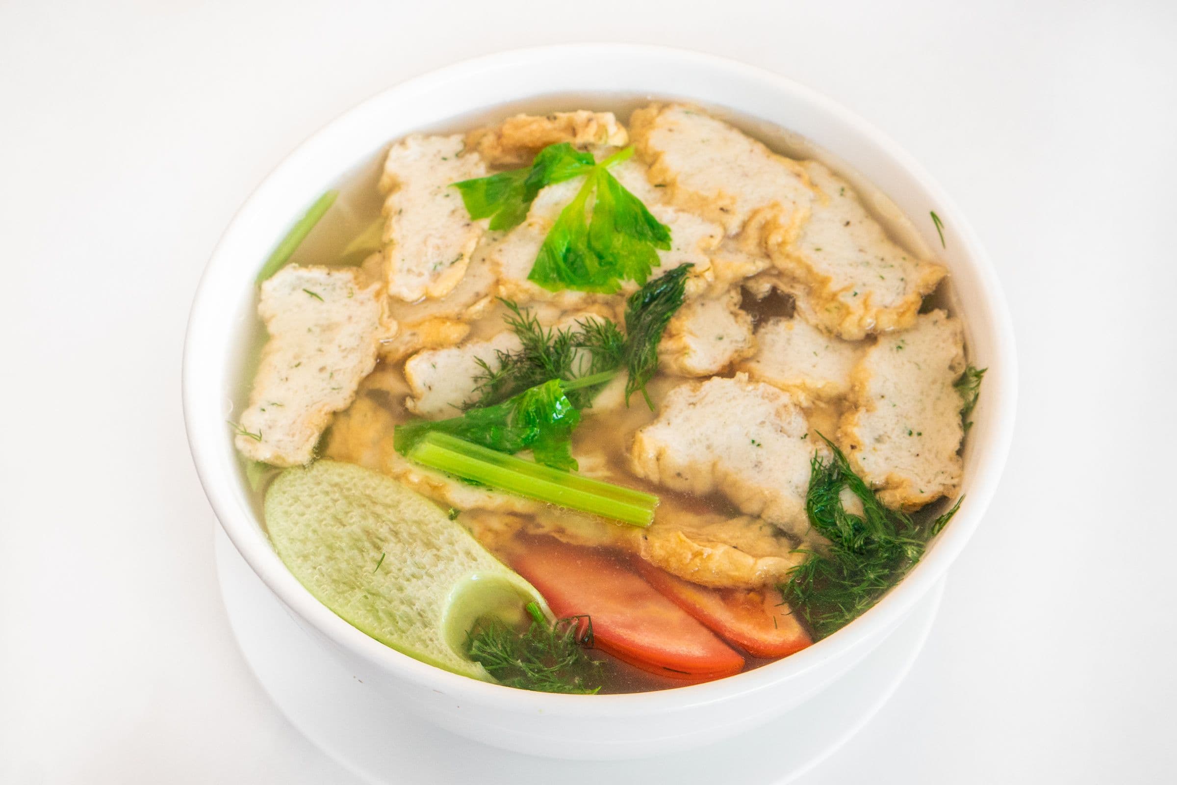 40. Fish Cake Noodle Soup - Bun Cha Ca