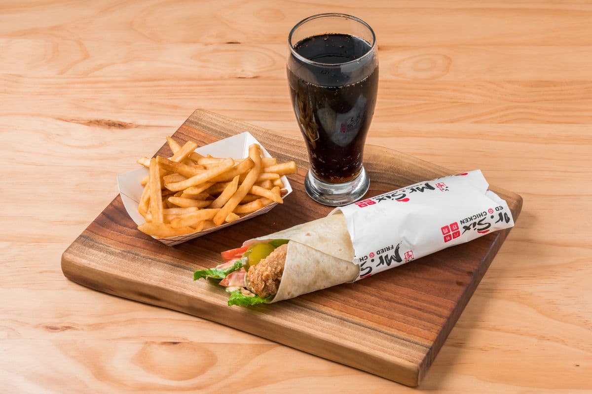 Chicken Wrap Combo