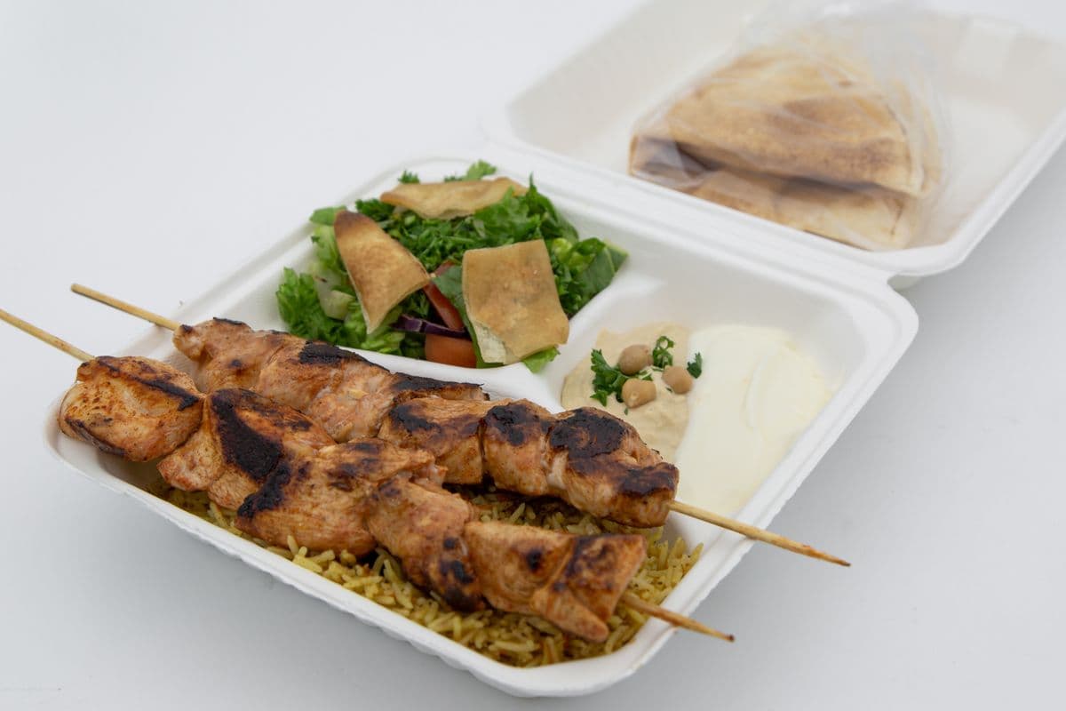 Chicken Skewer Platter
