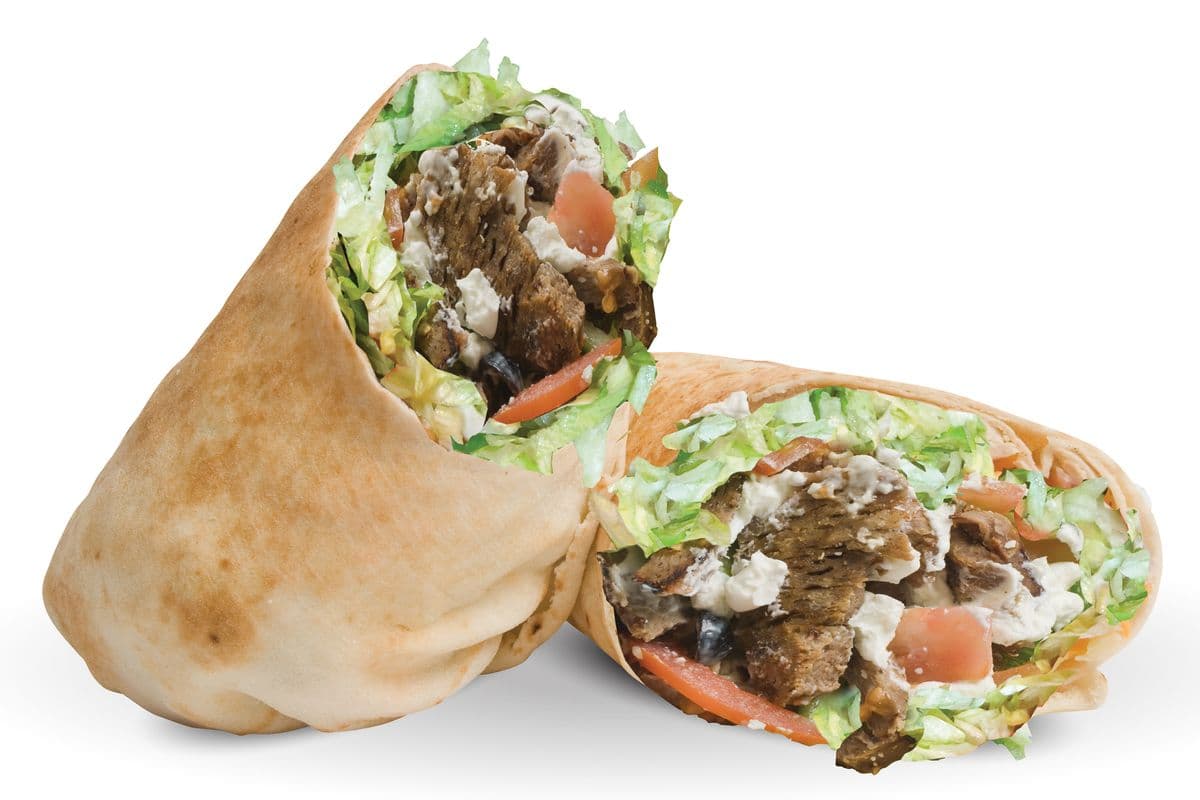 Large Beef Gyros (Rotisserie) Pita
