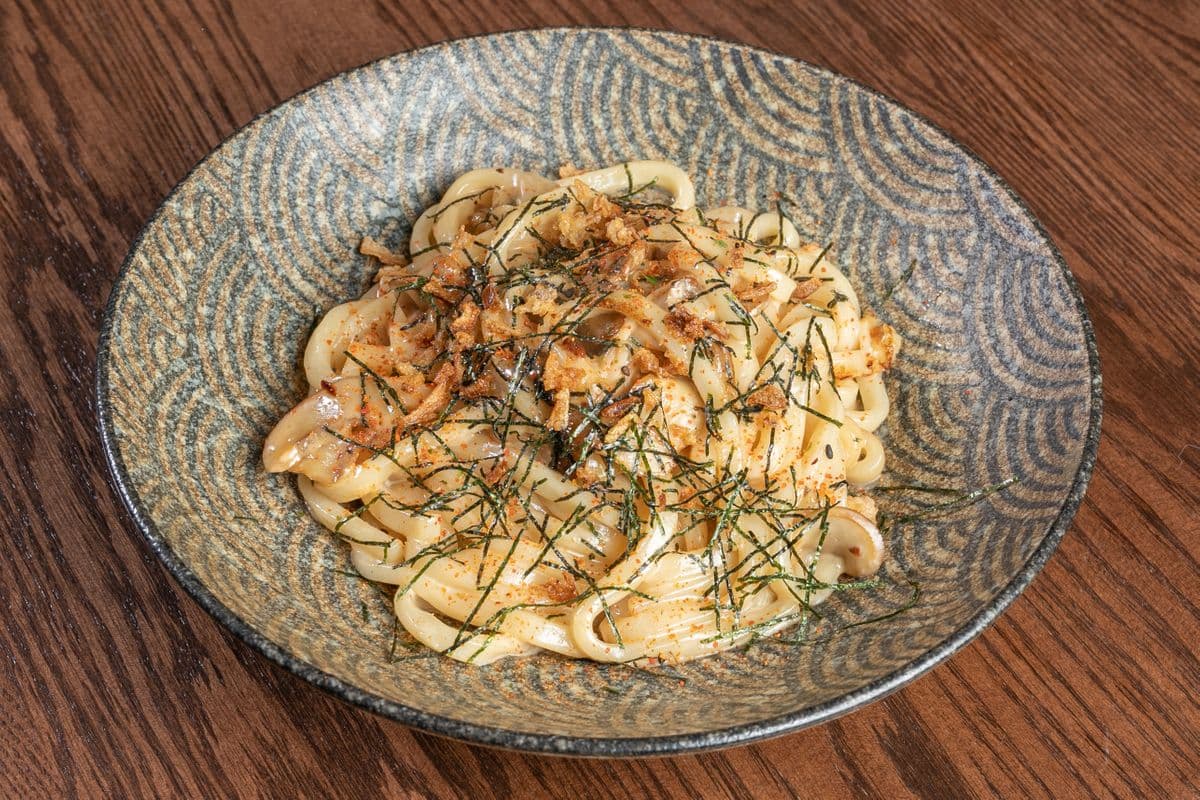 Mushroom Cream Udon