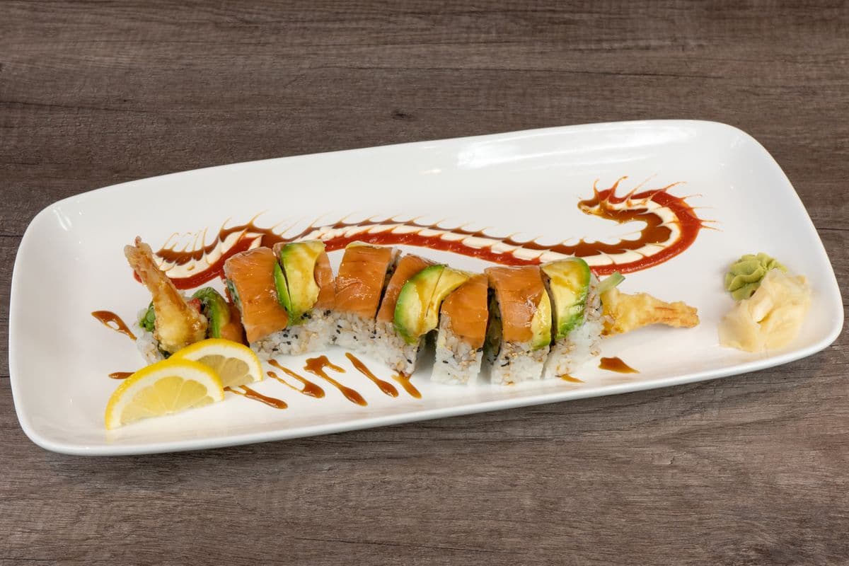 P14. Red Dragon Roll (8 pcs)