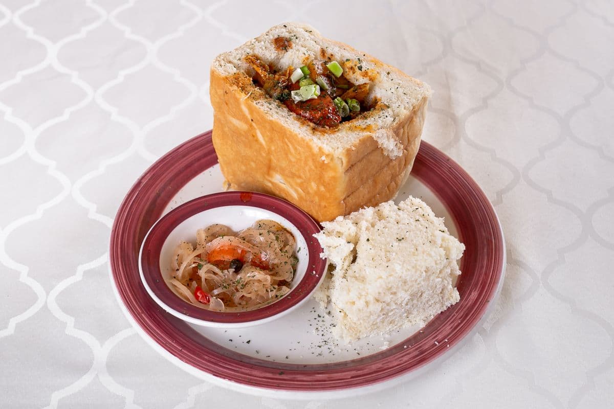 Vegetable Bunny Chow