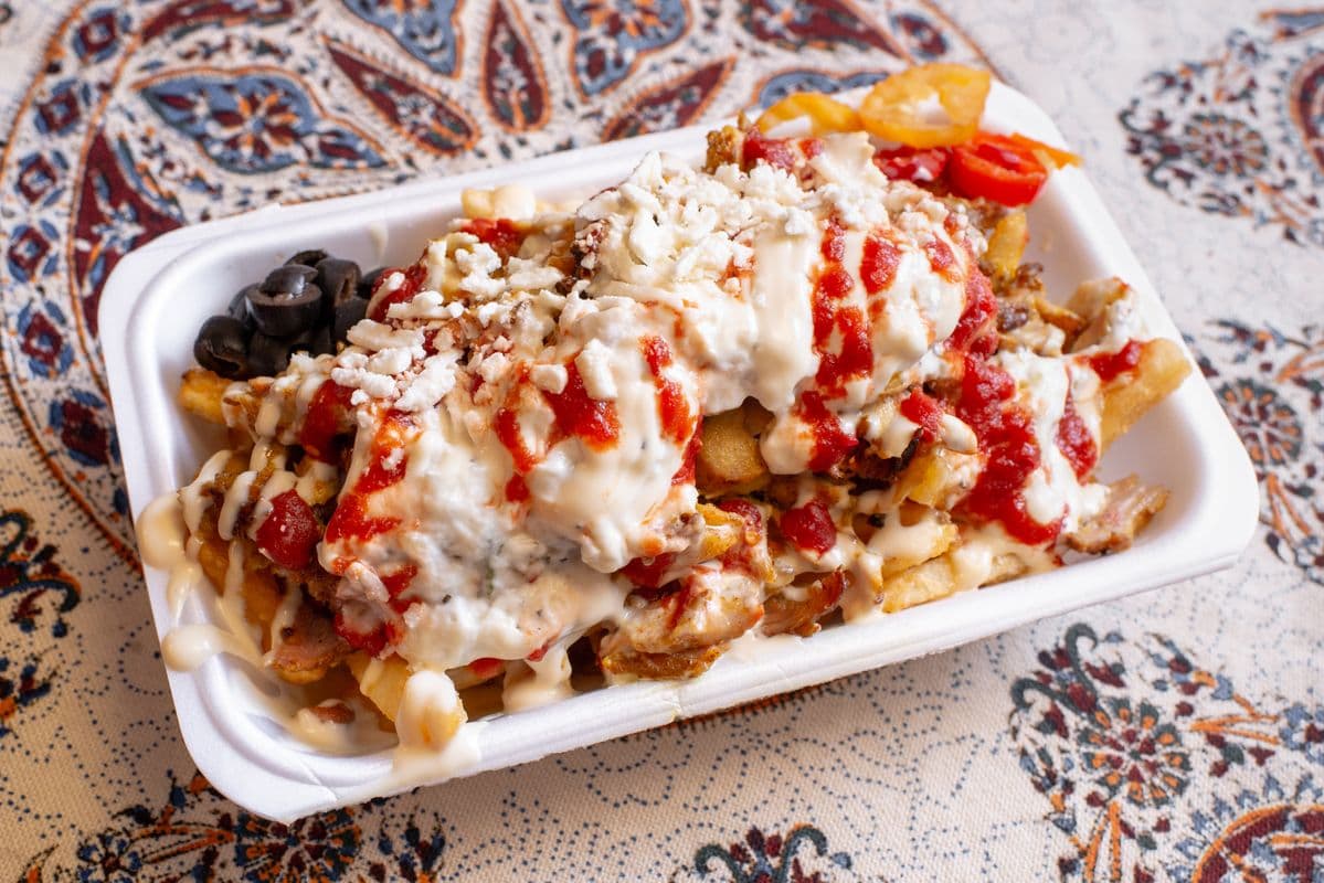 Chicken Donair Poutine
