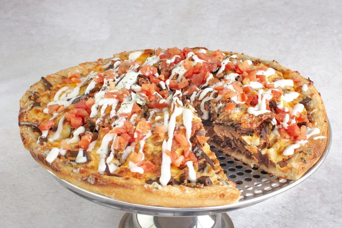 14" Extra Large Donair Pizza (DEEP DISH)