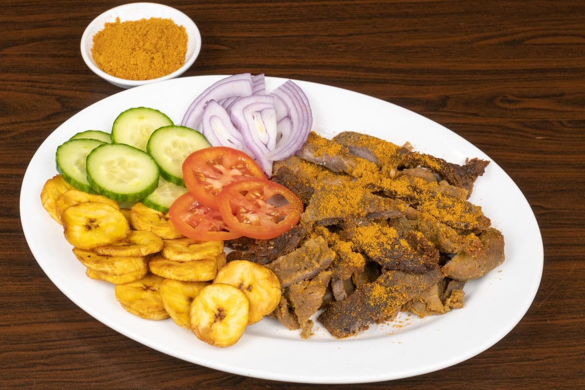 Suya with Plantain (Large)
