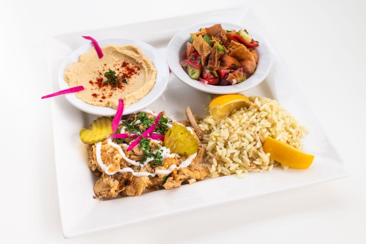 Chicken Shawarma Platter