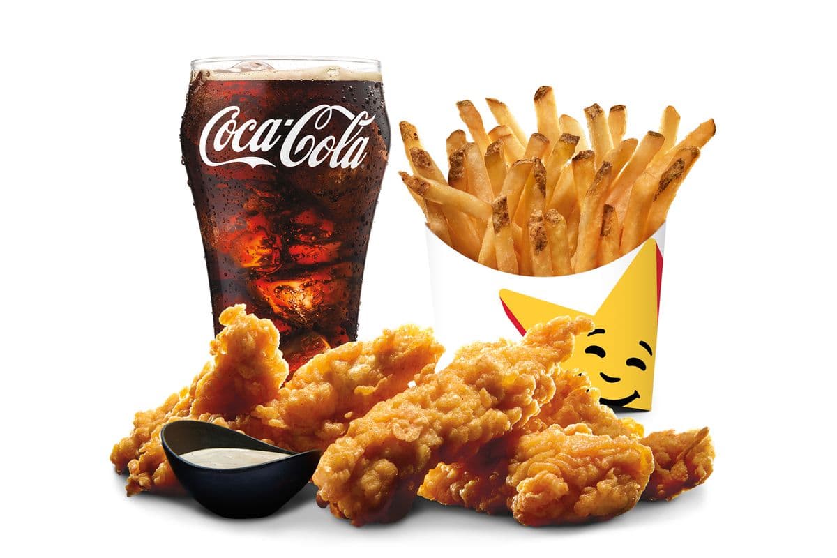Hand-Breaded Chicken Tender Combo (5 pcs)