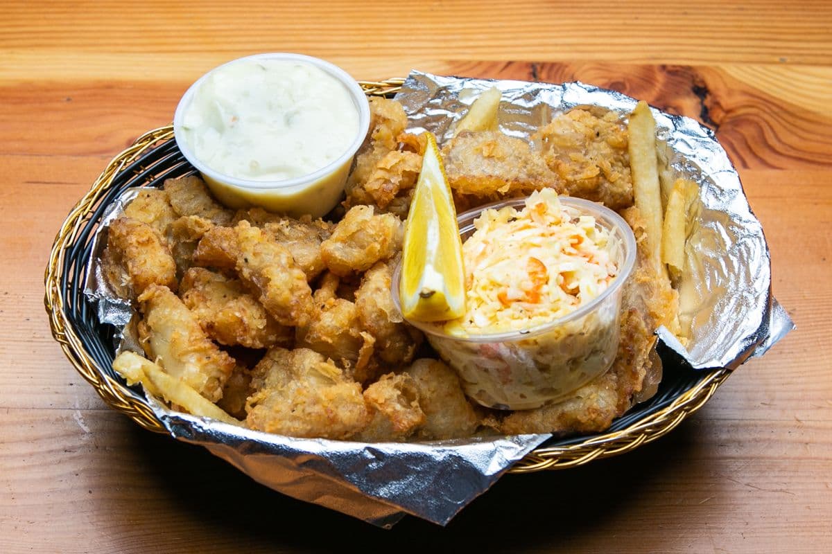 Pickerel Bites with Fries