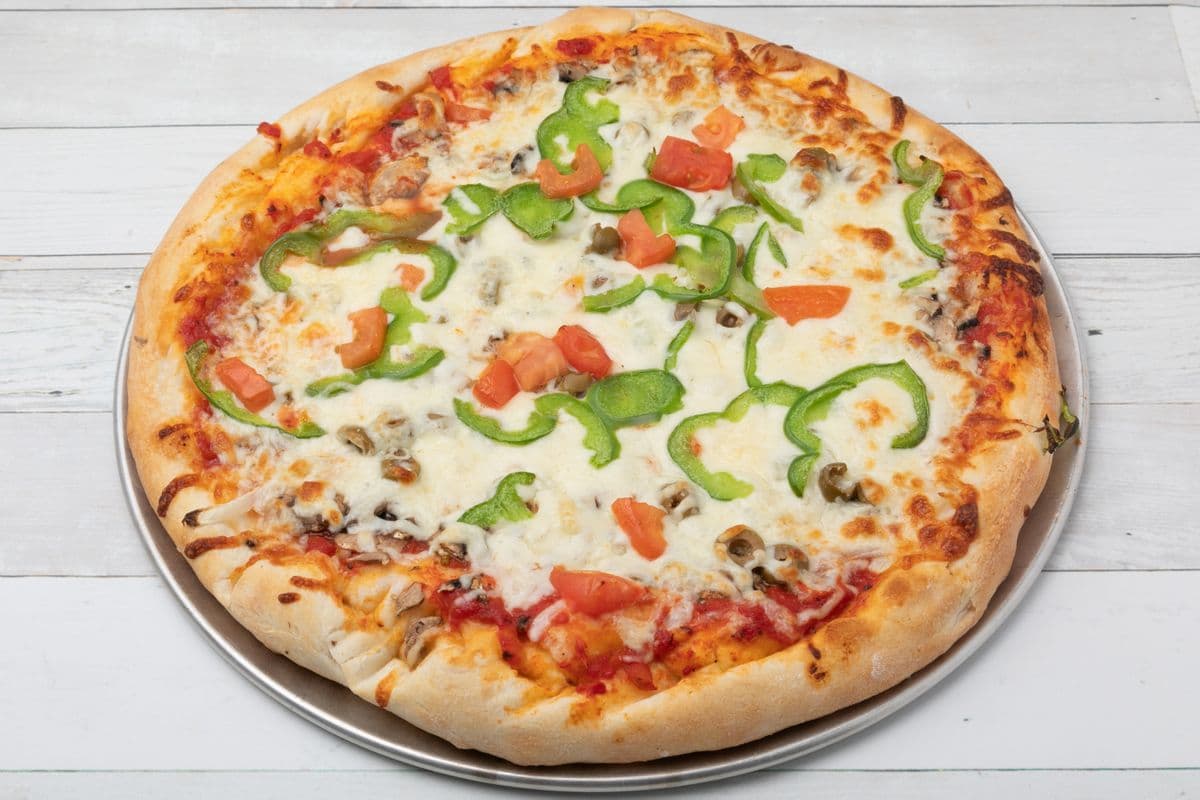 Petite pizza 10” végétarienne / 10" Small Vegetarian Pizza