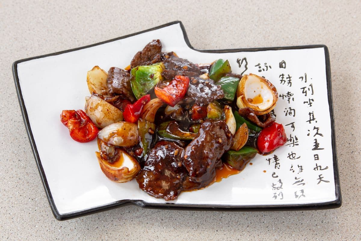 97. Beef with Black Bean Sauce