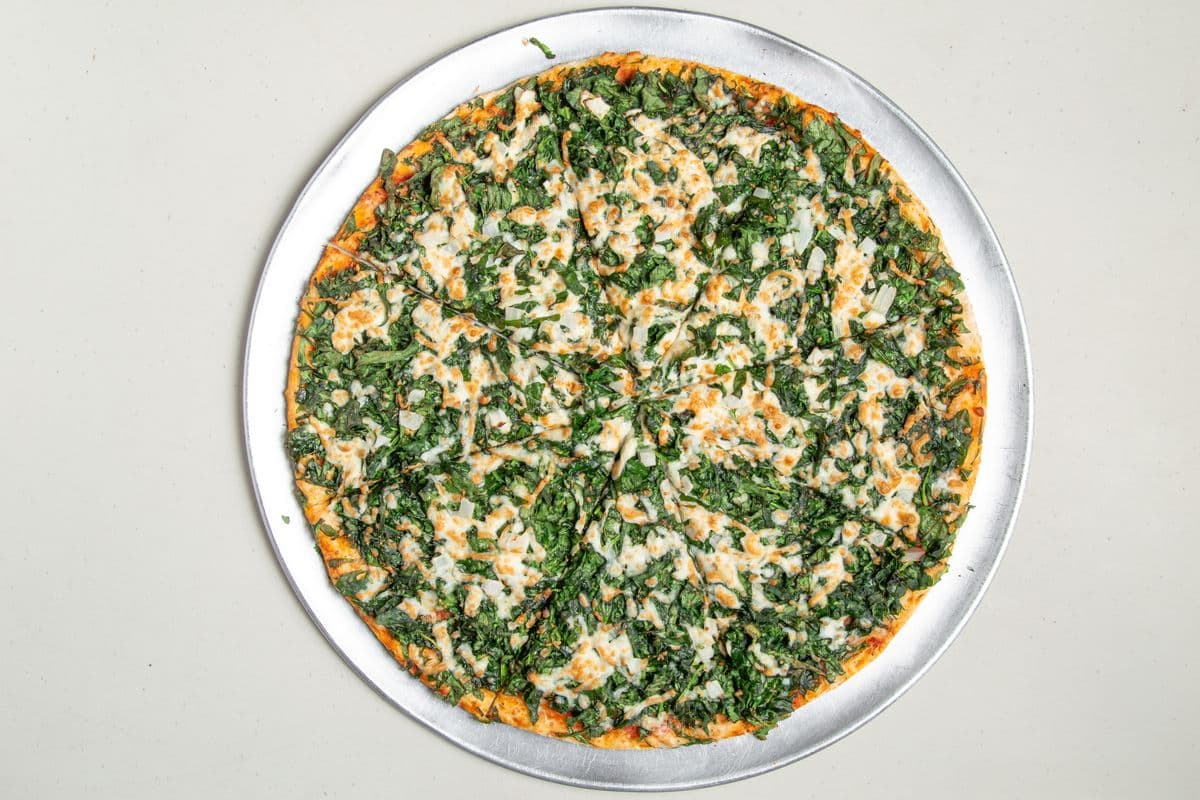 16" Extra Large Spinach and Feta Pizza