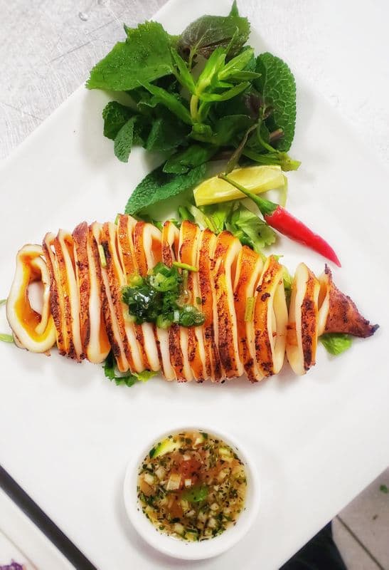 Grilled Calamari