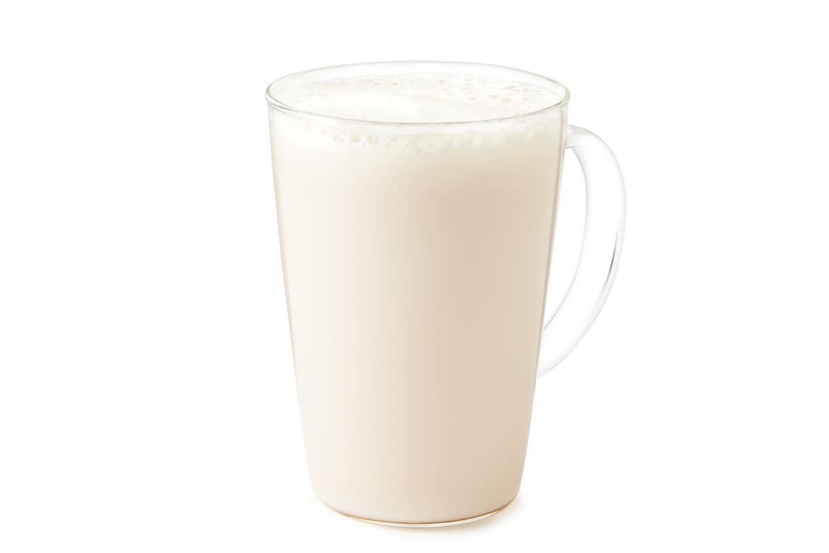 Chocolat chaud blanc