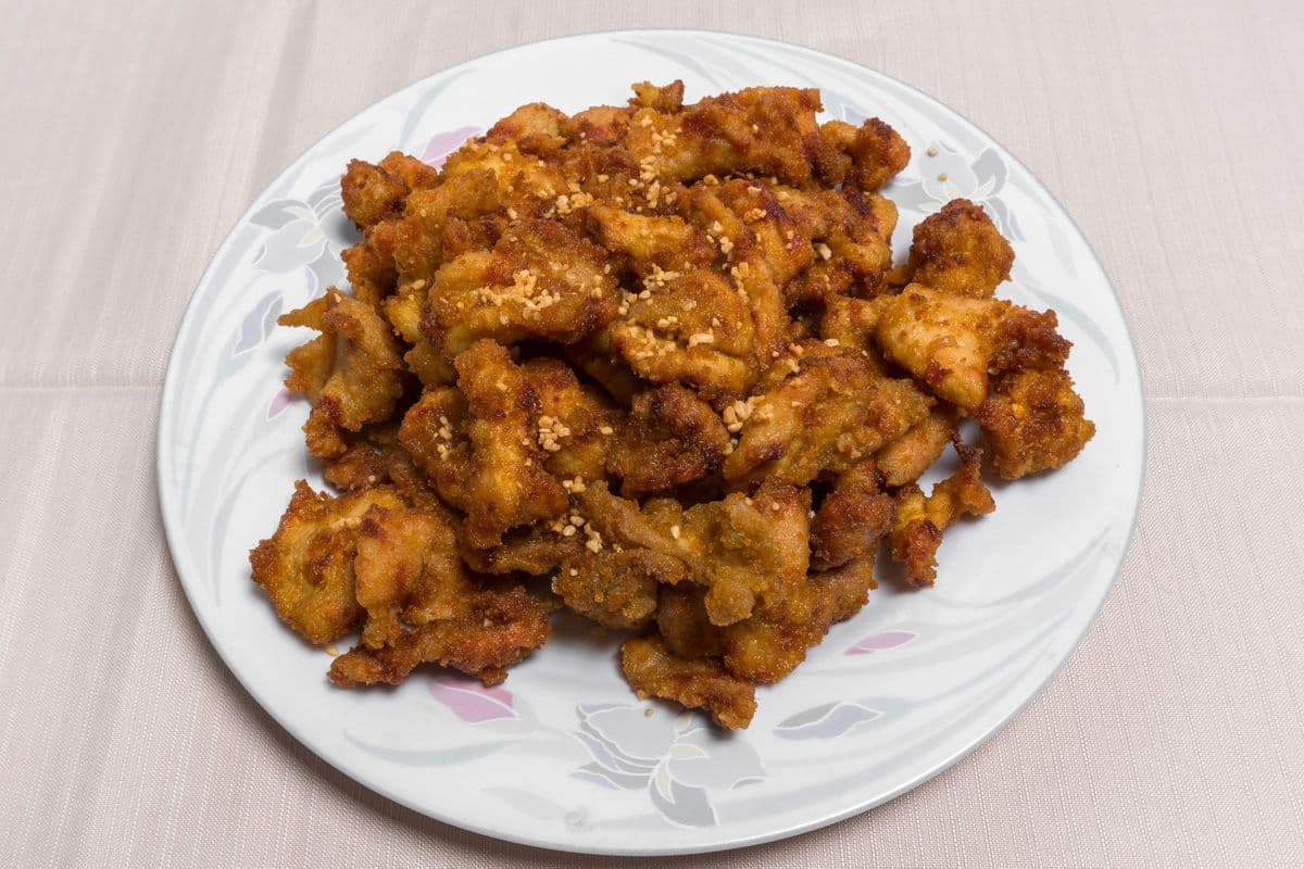 63. Dry Garlic Boneless Pork