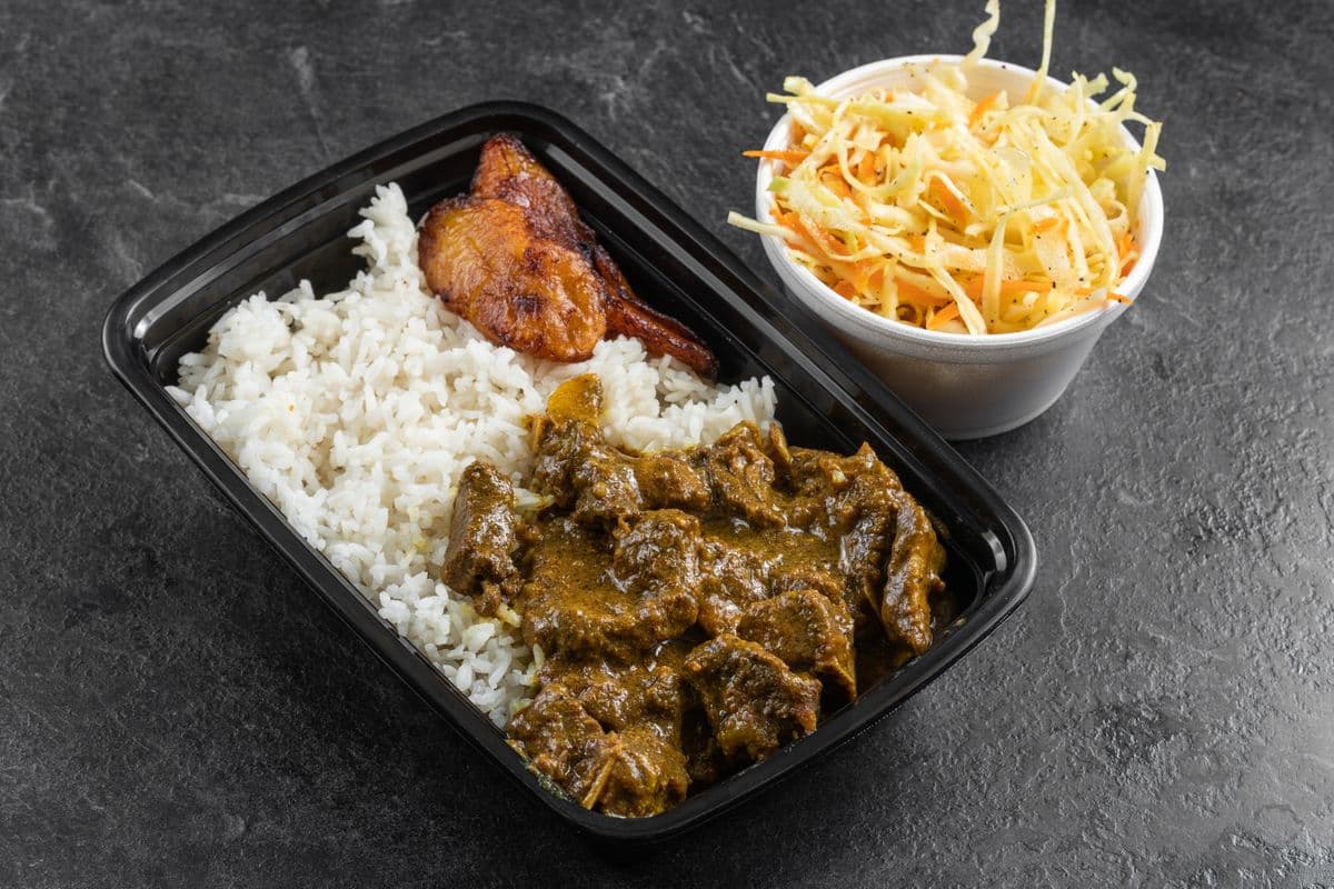 Curried Goat Lunch Special