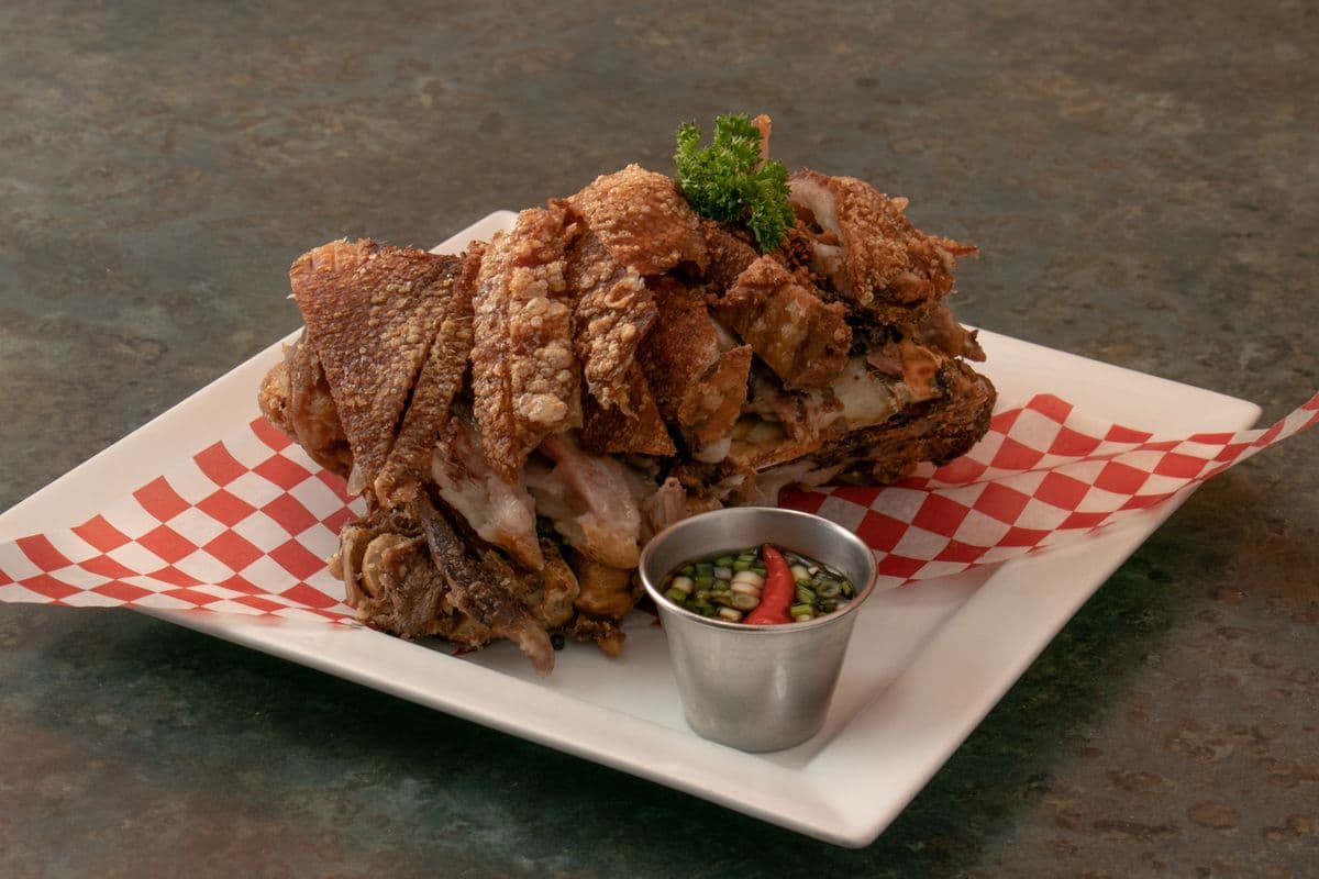 63. Garlic Crispy Pata