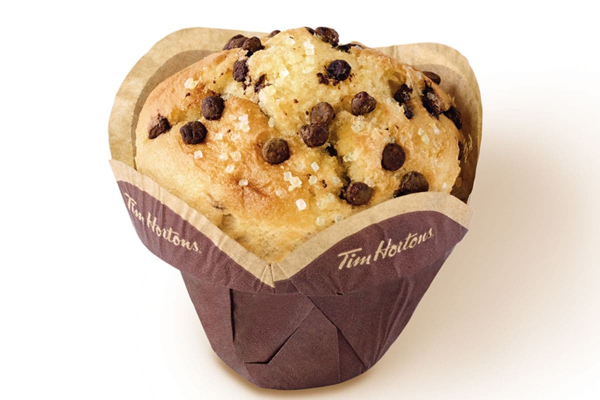 Muffins aux brisures de chocolat