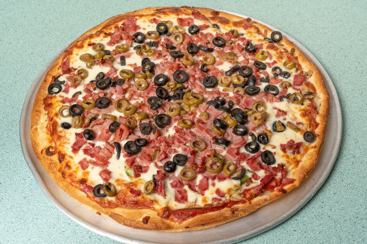 Pizza jumbo 17" au bacon / Jumbo 17" Bacon Pizza