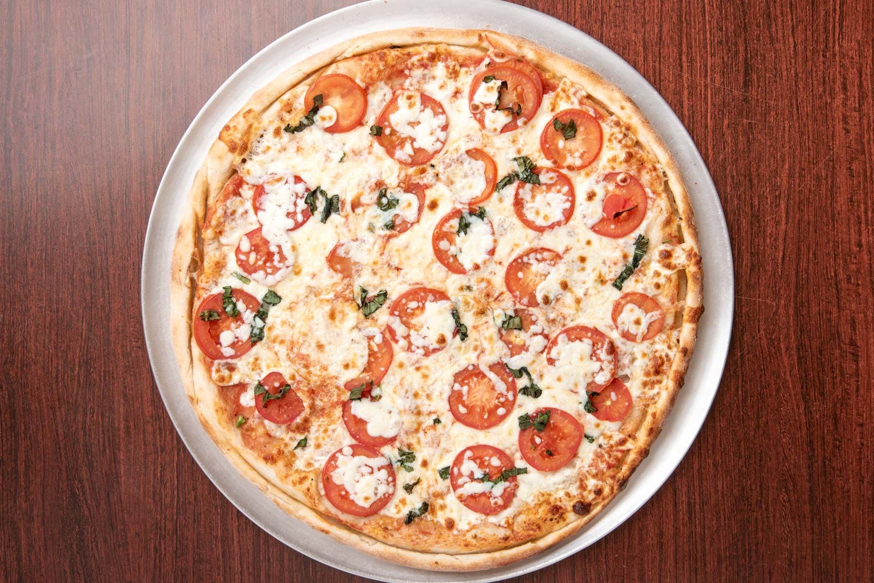 6. 21" Square Margherita Pizza