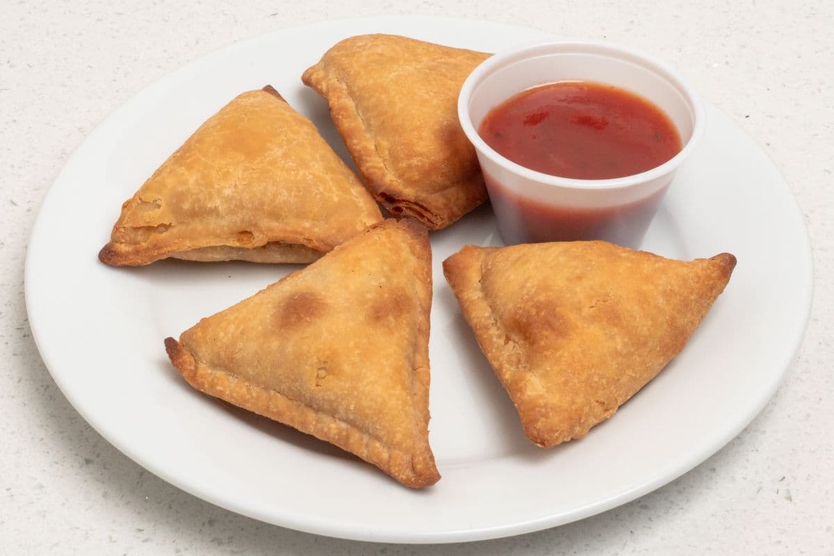 Baked Vegetable-Stuffed Samosas (4 pcs)