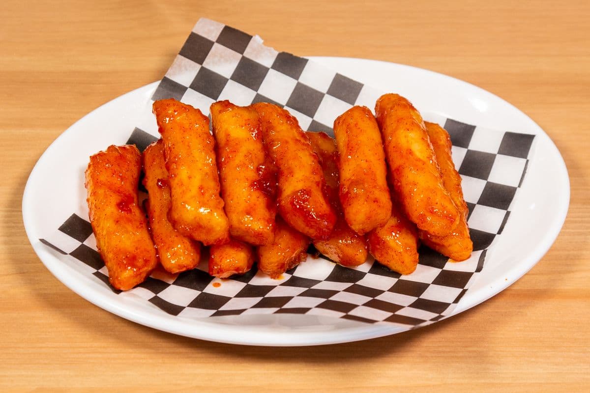 Spicy Fried Rice Cake