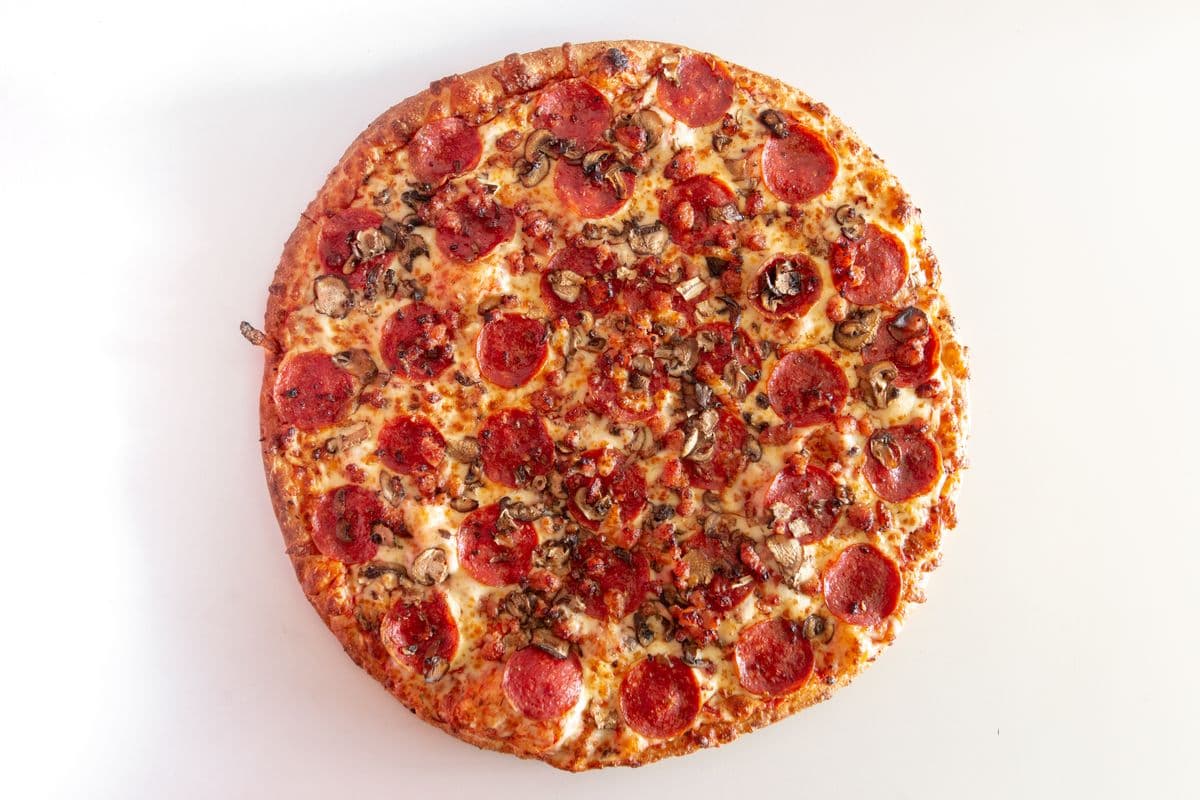 Medium Sauce and Cheese Pizza