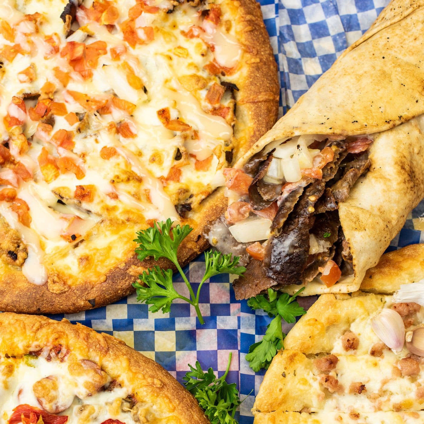 Scotian Style Pizza, Donair, and Seafood