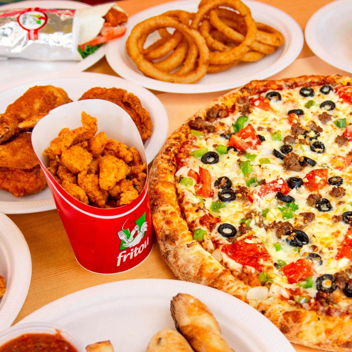 Canadian Pizza Unlimited and Fritou