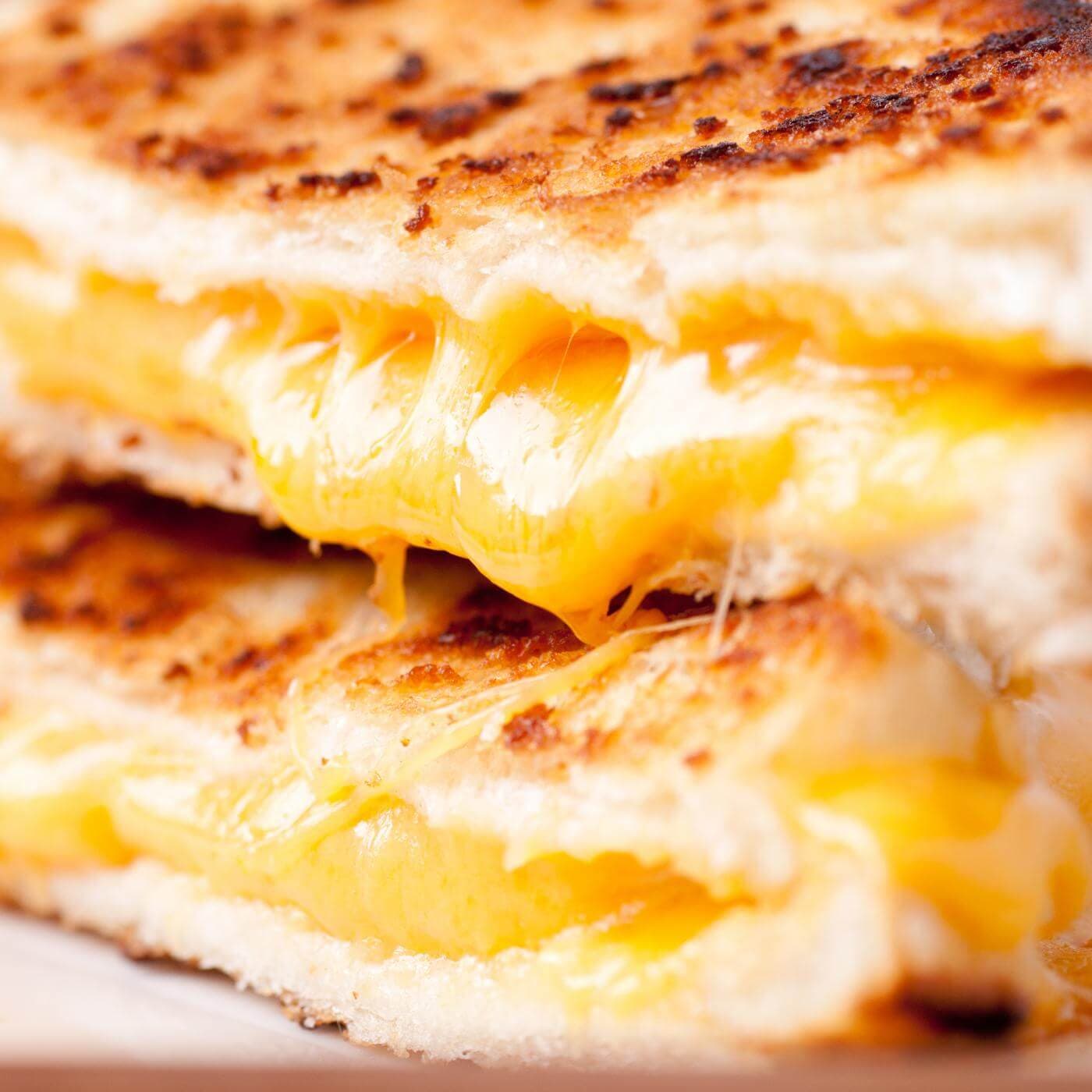 StuffD Grilled Cheese and Tots